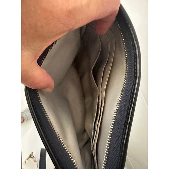 Coach blue crossbody sequin poppy purse - Picture 4 of 10